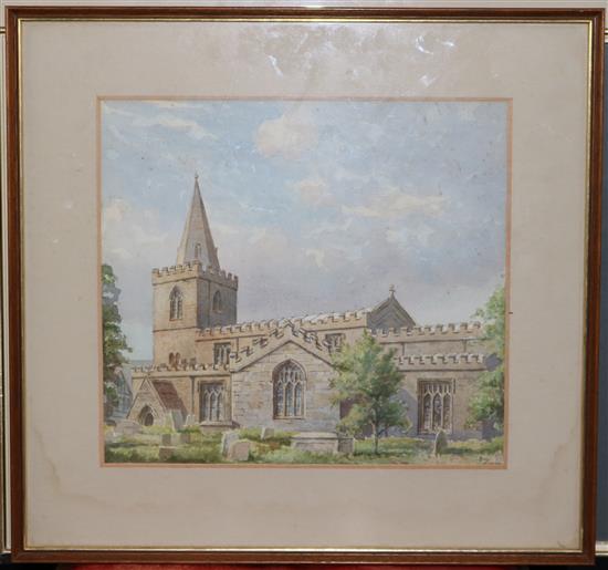 Charles Jennings (Exh. 1919-35) Assorted landscapes, largest 12 x 15.5in.